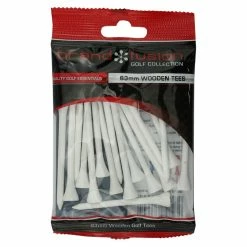 Brand Fusion 83mm Wooden Golf Tees - 15 Pack