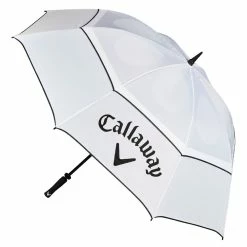 Callaway Shield 64" Double Canopy Golf Umbrella 7 Callaway Shield 64" Double Canopy Golf Umbrella -Deals Golf Headcovers Store callaway shield 64 golf umbrella white black 2022