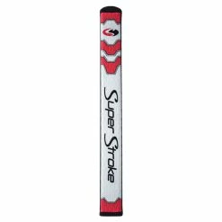 SuperStroke Flatso CounterCore 1.0 Golf Putter Grip -Deals Golf Headcovers Store flatso 1 white red