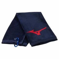 Mizuno RB Tri-Fold Golf Towel -Deals Golf Headcovers Store mizuno rb tri fold golf towel blue red twrb21tt