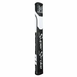 SuperStroke Traxion Flatso 2.0 Golf Putter Grip -Deals Golf Headcovers Store ss flatso 2 black white