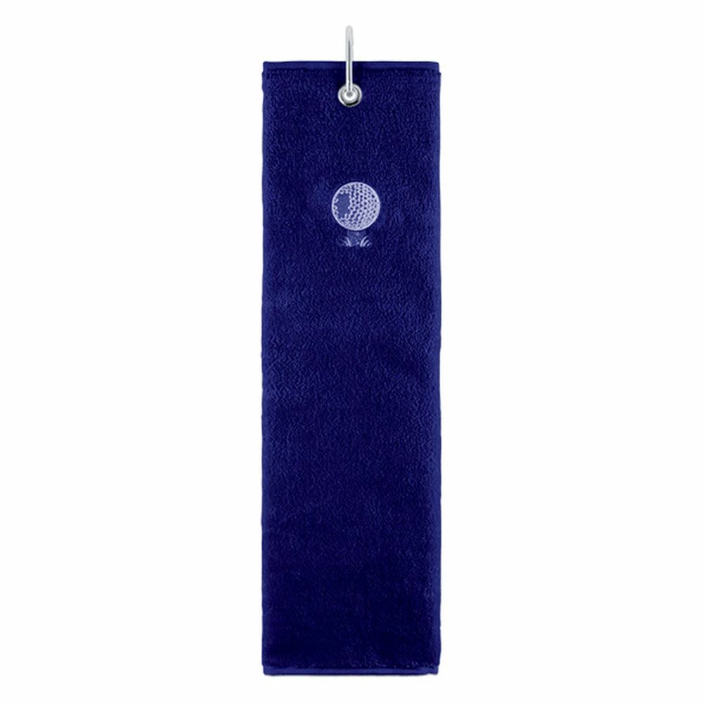 Surprizeshop Cotton Tri-Fold Ladies Golf Towel 1 Surprizeshop Cotton Tri-Fold Ladies Golf Towel