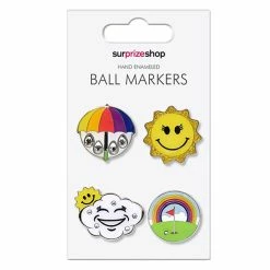 SurprizeShop Weather Forecast Golf Ball Marker Set
