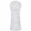 Titleist Limited Edition 'White Out' Leather Golf Hybrid Headcover