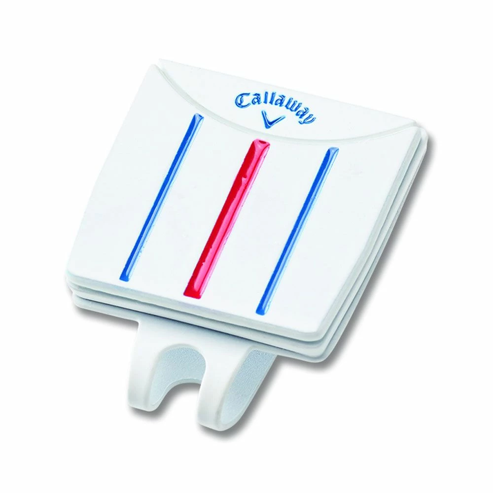 Odyssey Triple Track Golf Hat Clip & Ball Marker 1 Odyssey Triple Track Golf Hat Clip & Ball Marker