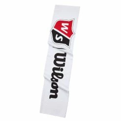Wilson Staff Tour Golf Towel -Deals Golf Headcovers Store wilson staff tour towel white folded